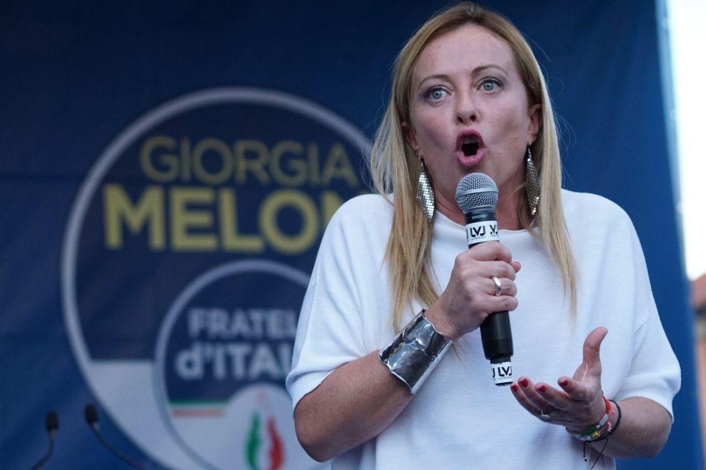 Como Giorgia Meloni beneficiou do regresso da Itália ao fascismo