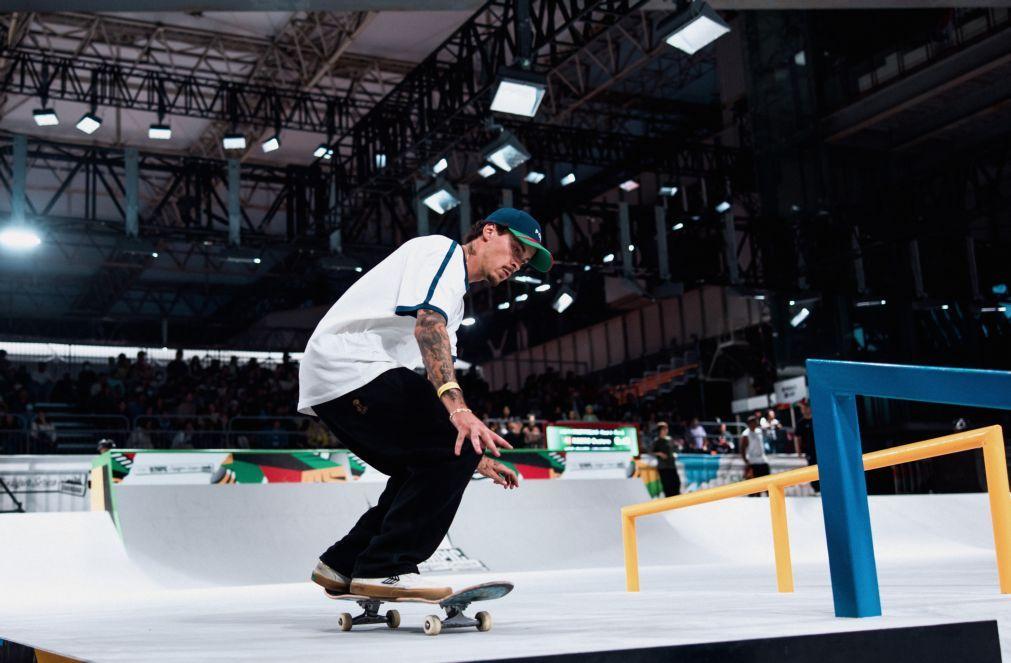 Gustavo Ribeiro nas ‘meias’ do torneio de apuramento de skateboarding para os JO Paris2024