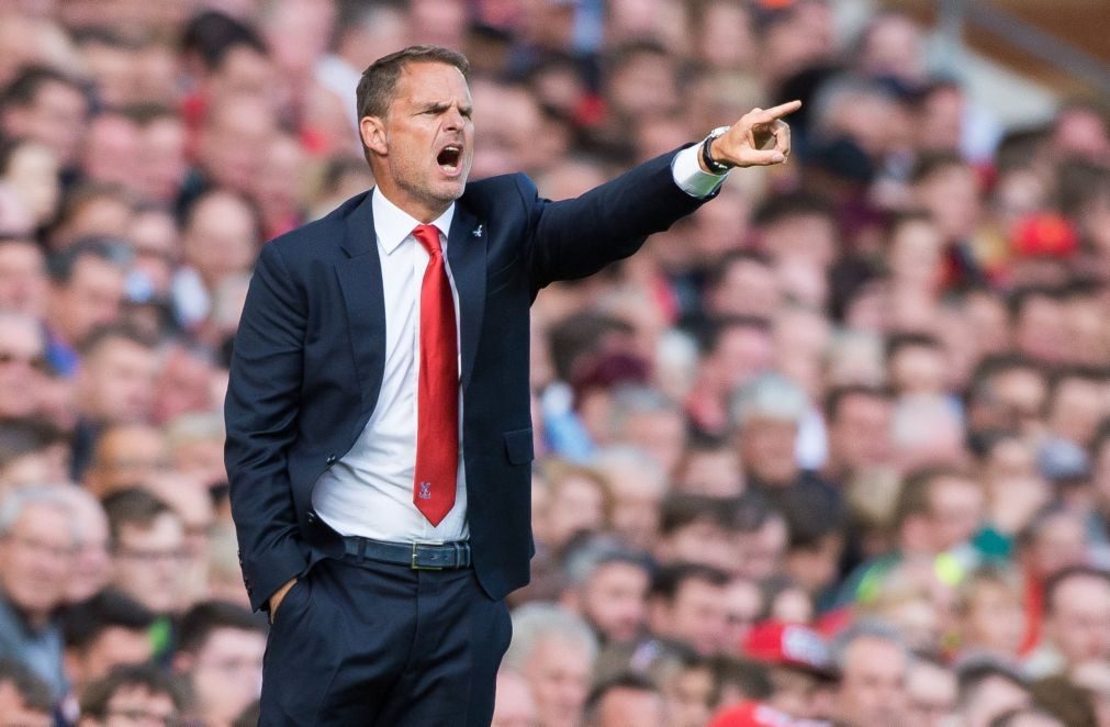 Frank de Boer despedido do comando técnico do Crystal Palace