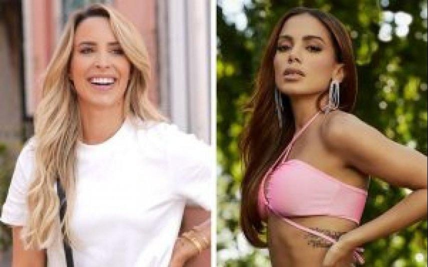 Anitta Cantora e Helena Coelho recriam cena icónica no TikTok: 