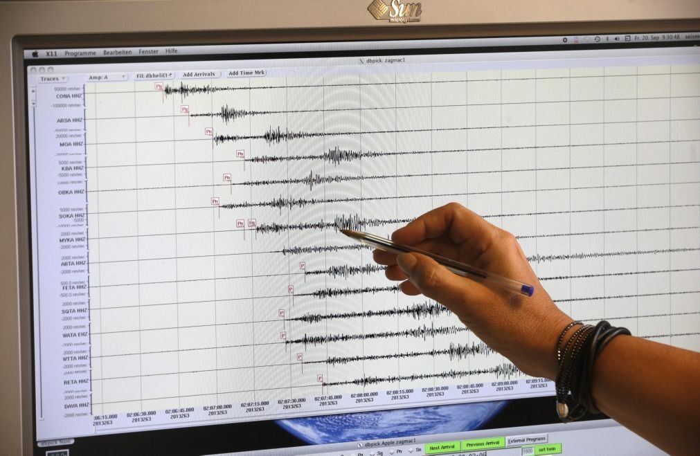 Sismo de magnitude 2,9 na escala de Richter sentido perto de Barrancos