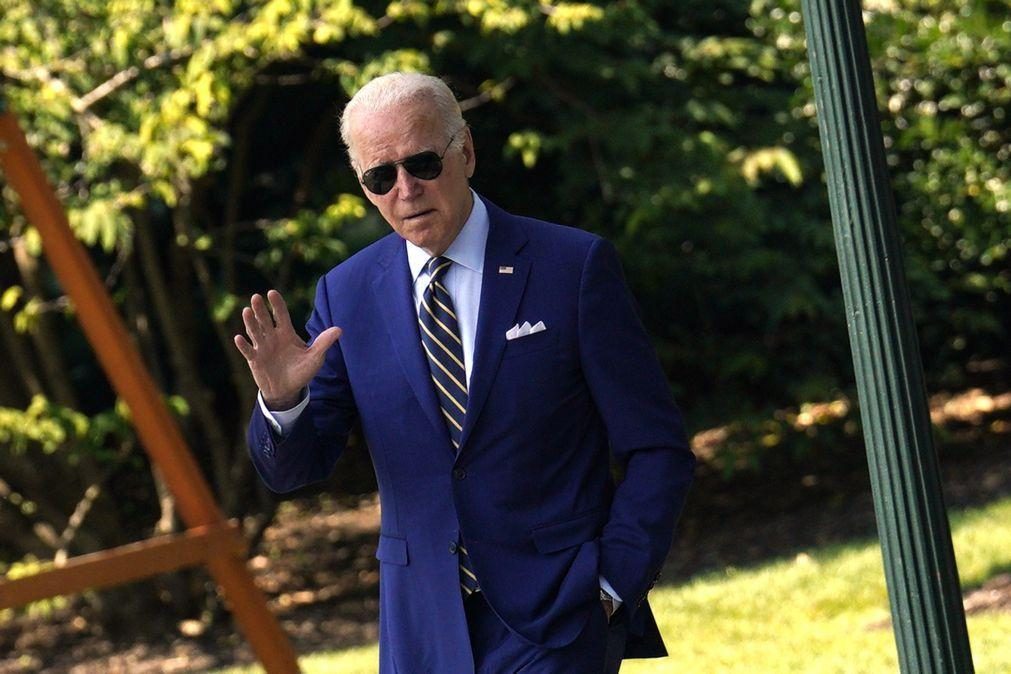 Covid-19: Biden está a melhorar e a suportar bem o tratamento