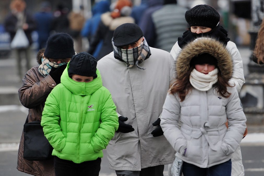 ALERTA | Frio motiva aviso amarelo em todos os distritos do continente português