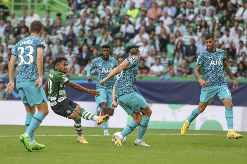 Sporting derrota Tottenham com 2 golos após os 90 minutos