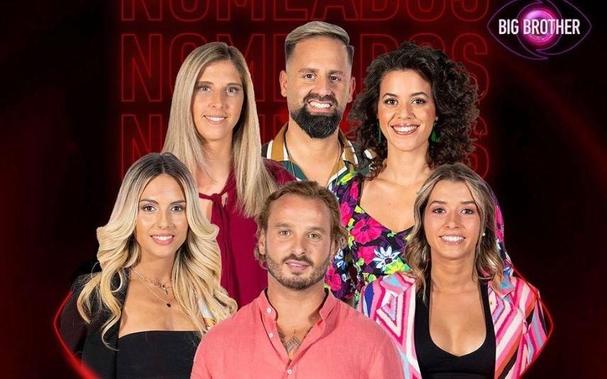 São estes os 6 concorrentes em risco de sair do Big Brother