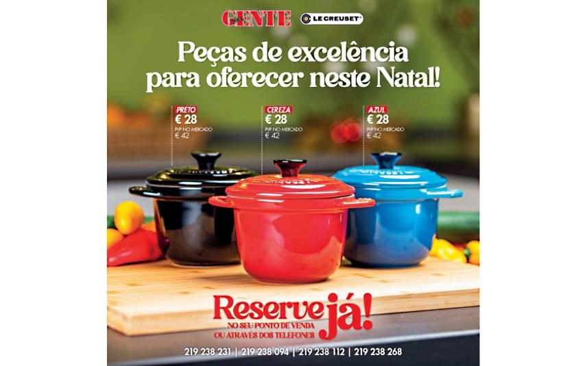 Mini cocotte de cerâmica da Le Creuset para oferecer neste Natal