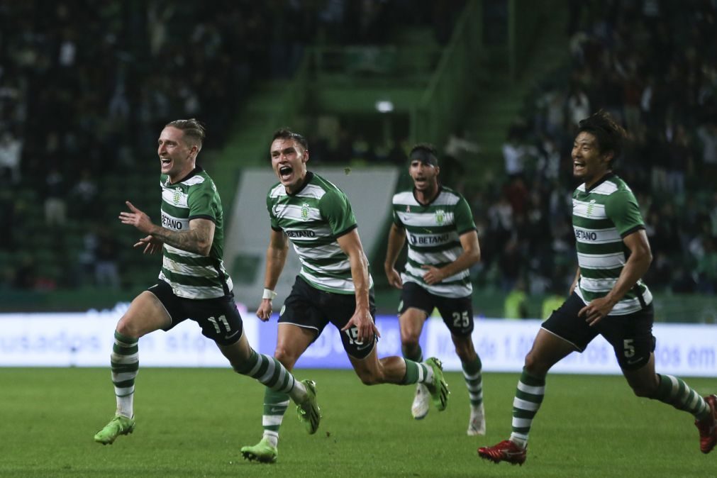 Sporting marca 3 golos em oito minutos e vence Casa Pia em Alvalade