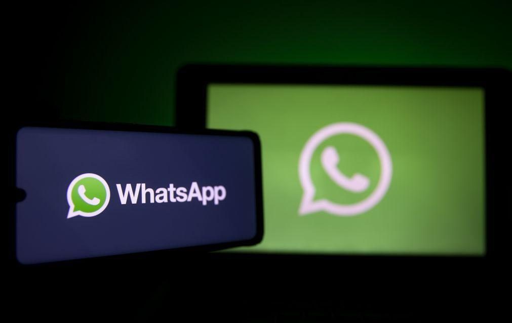 WhatsApp em baixo. Utilizadores não conseguem trocar mensagens