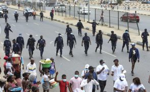 Polícia de Luanda mobiliza 800 agentes para o funeral de músico 