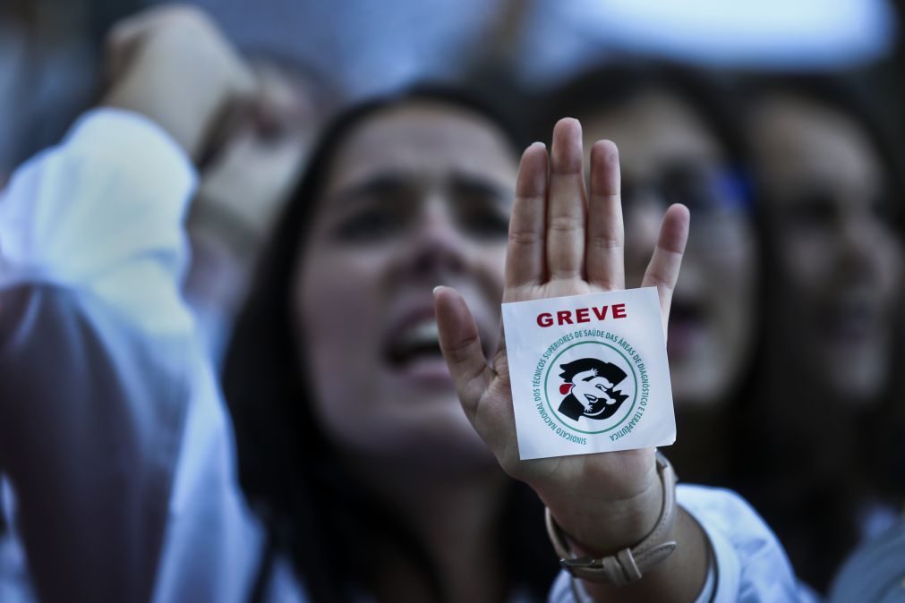 Técnicos de diagnóstico iniciam primeiro de dois dias de greve nacional