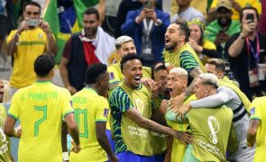 Mundial2022: Brasil bate Sérvia com 'bis' de Richarlison