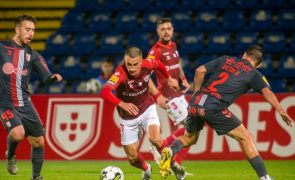 Sporting de Braga vence Santa Clara e sobe provisoriamente a segundo da I Liga