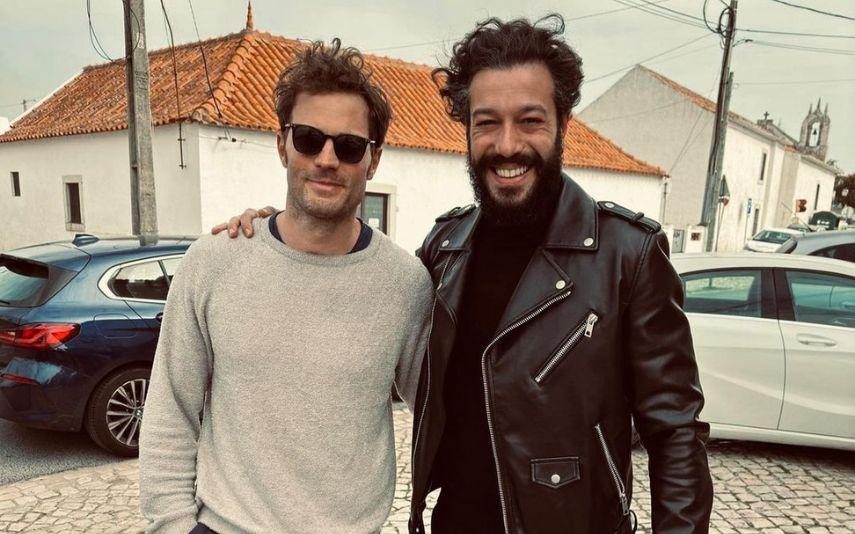 Jamie Dornan em Portugal? Ex-concorrente do Big Brother encontra ator e tira foto