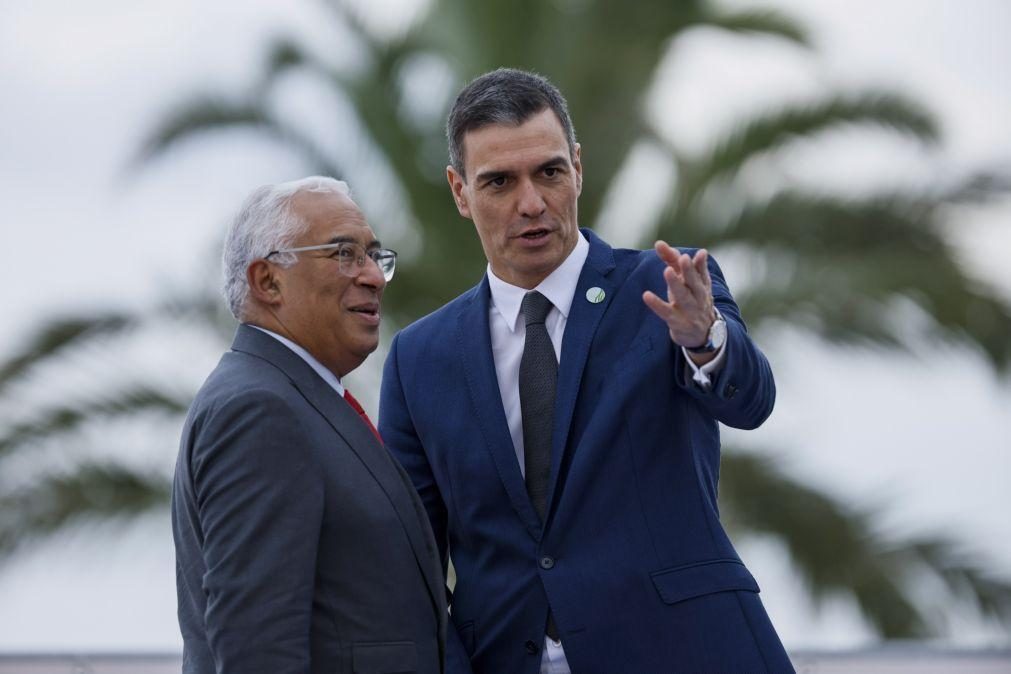 Costa e Sánchez hoje em Lanzarote com cultura e União Europeia na agenda da Cimeira Ibérica