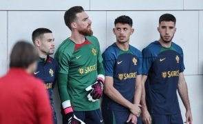Euro2024: Inácio e Guerreiro falham jogo de Portugal no Luxemburgo