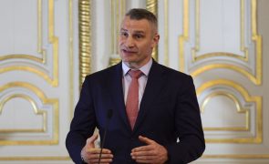 Presidente da câmara de Kiev reafirma em Lisboa denúncia de genocídio