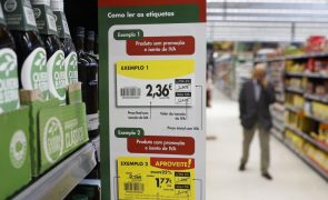 Preço médio do cabaz de alimentos desce mais de 6%