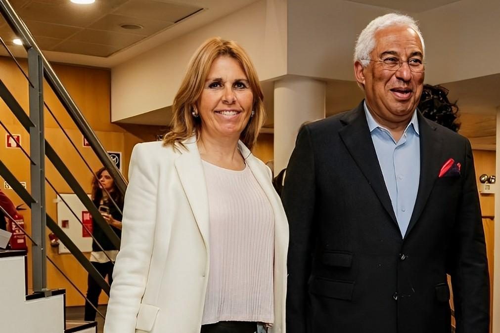 Mulher de António Costa sofre acidente em Lisboa e parte uma perna