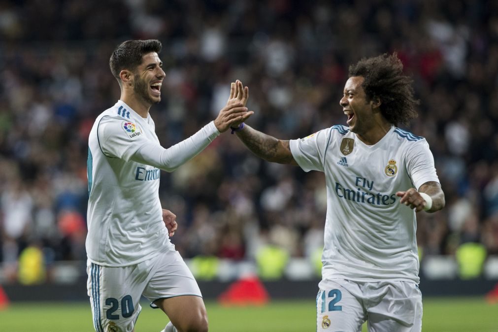 Real Madrid vence Las Palmas 3-0 e iguala Atlético antes do dérbi da capital