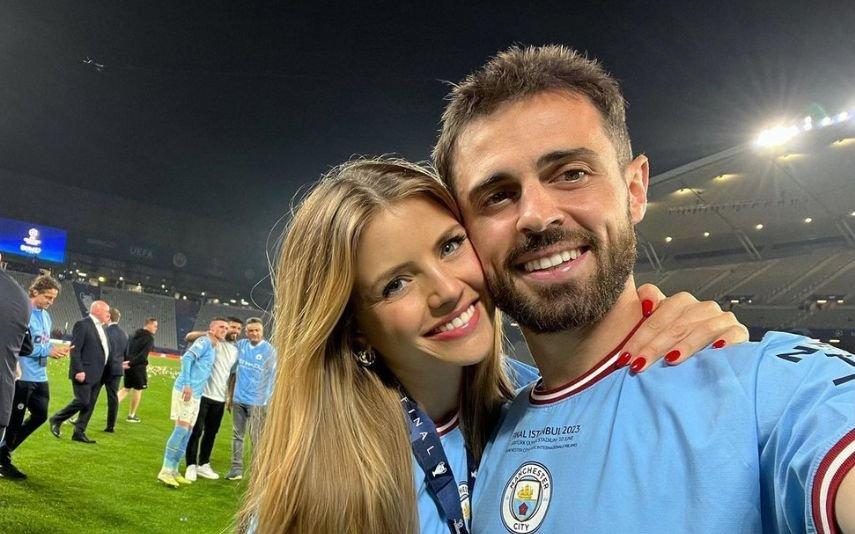 Bernardo Silva A mensagem emocionada da namorada após conquista da Champions