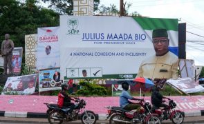 Presidente Julius Maada Bio reeleito para um segundo mandato na Serra Leoa