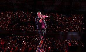 Concertos dos Coldplay em Coimbra geraram retorno económico direto de 36 ME