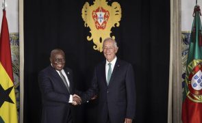 Marcelo destaca acordos entre Portugal e Gana do investimento à defesa