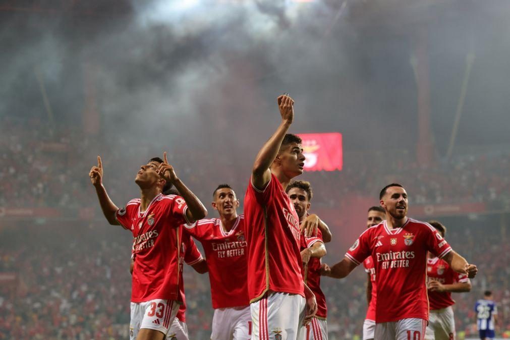 Benfica vence FC Porto e conquista nona Supertaça