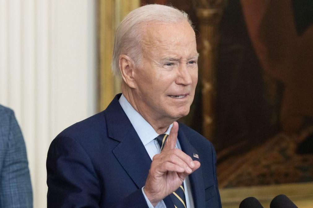 Biden pede ao Congresso mais de 24 mil milhões de dólares para ajudar Ucrânia