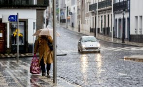 Grupo oriental dos Açores sob aviso amarelo devido à chuva