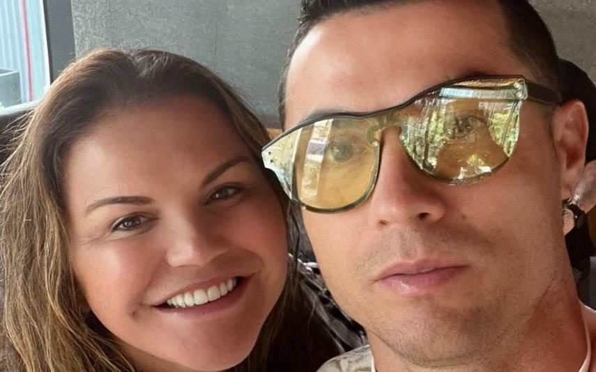 Cristiano Ronaldo Deixou mensagem especial a Katia Aveiro no dia do batizado da sobrinha