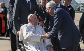 Primeiro-ministro recebido pelo Papa Francisco no Vaticano no próximo dia 28