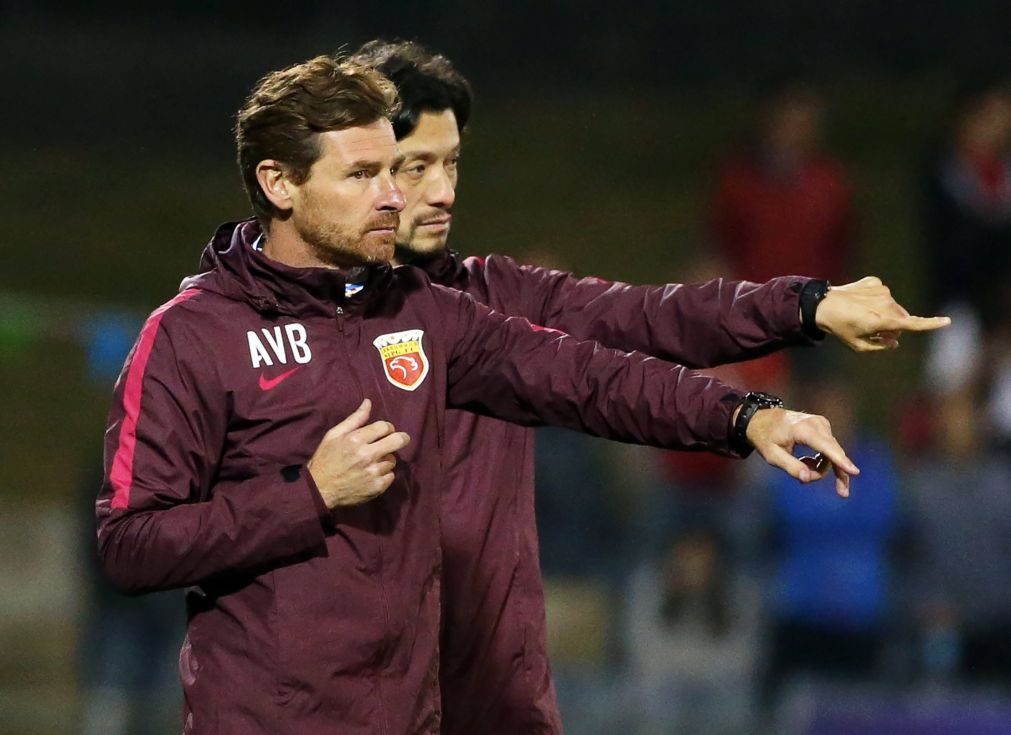 Shanghai SIPG, de Villas Boas, perde primeira mão da meia-final da Taça da China