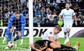 Sporting consegue reviravolta com Sturm Graz na estreia na Liga Europa