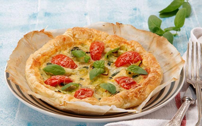 Tarte de espinafres e alho-francês - Uma opção vegetariana deliciosa e nutritiva