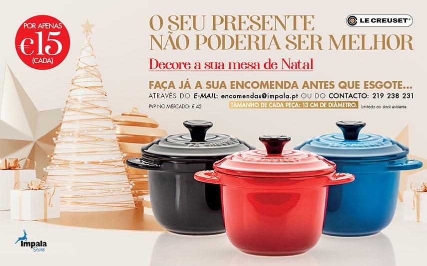 Mini Cocottes - de cerâmica da Le Creuset para o seu Natal