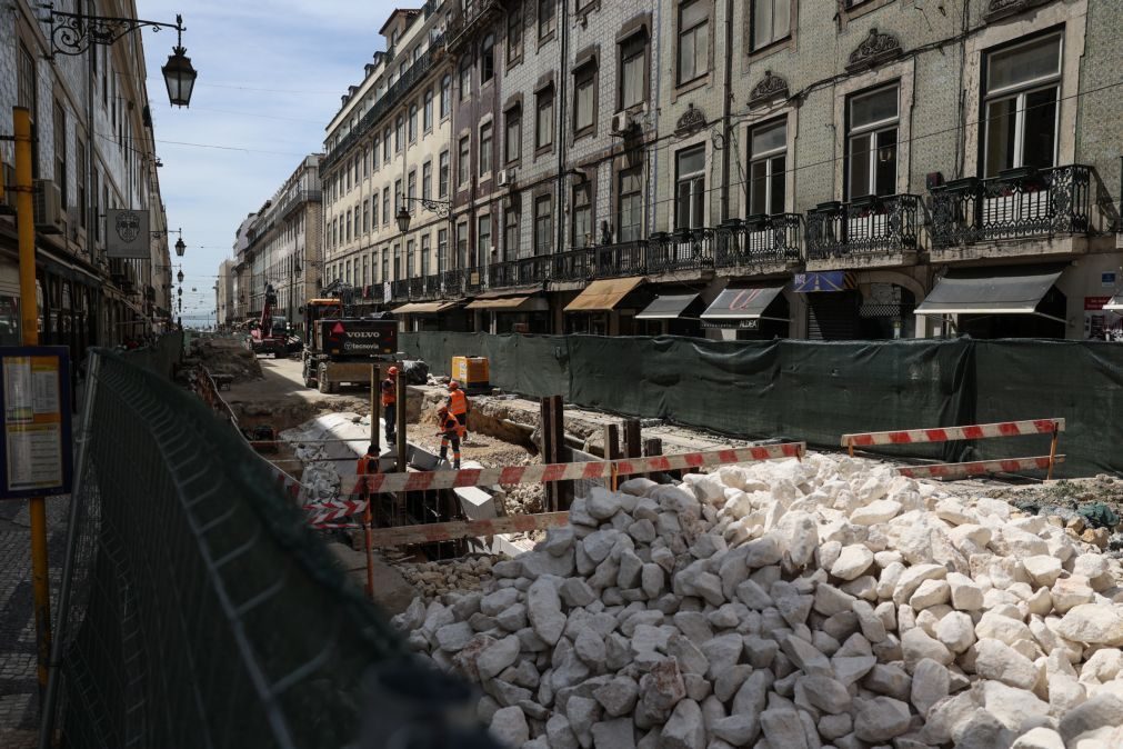 Rua da Prata em Lisboa reabre na sexta-feira sem circulação automóvel