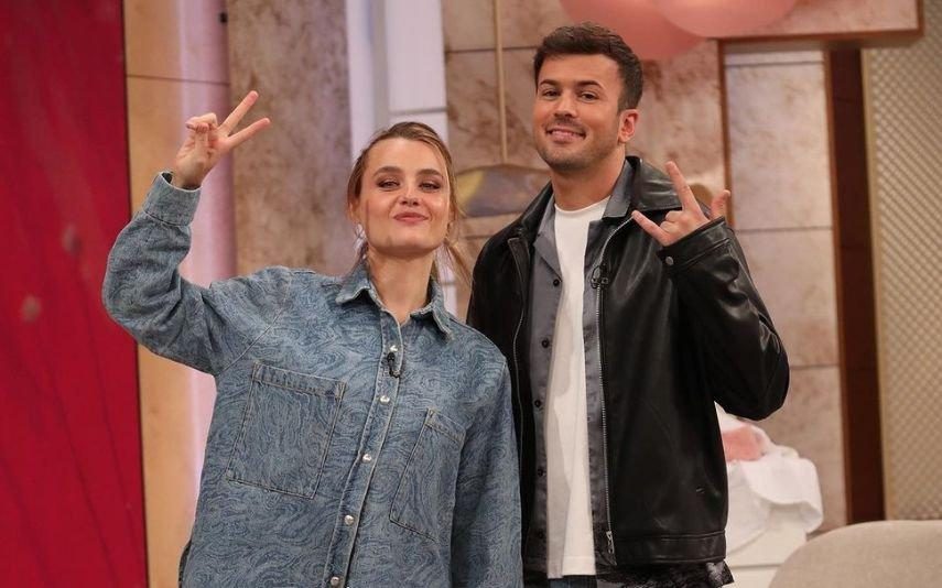 David Carreira e Kelly Bailey Baixas audiências? Programa dos atores na TVI passa para a madrugada