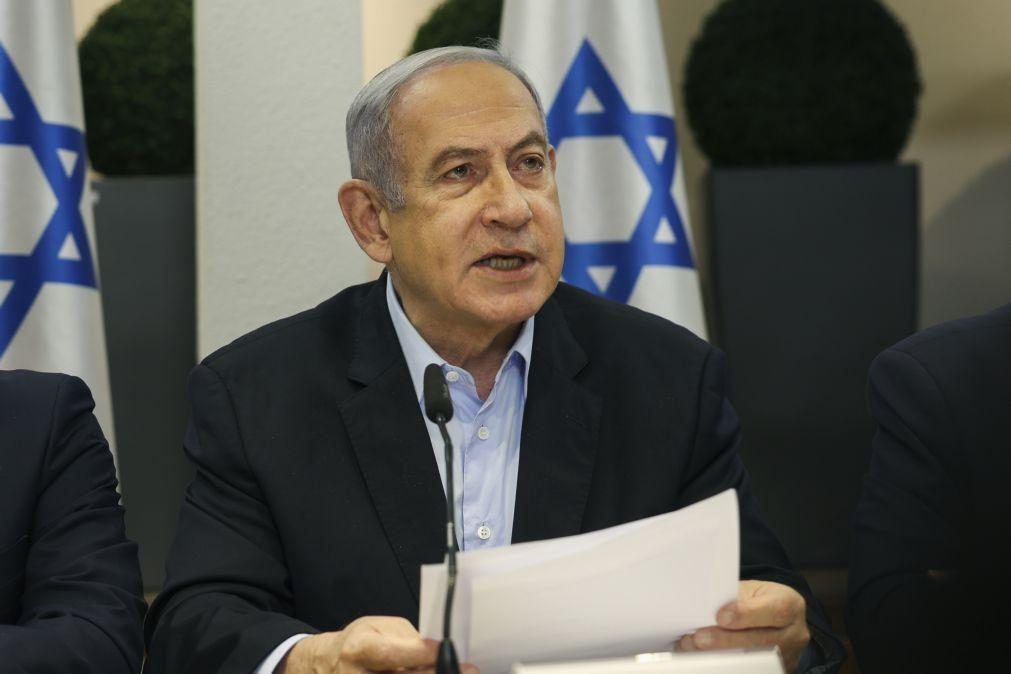 Netanyahu quer um 