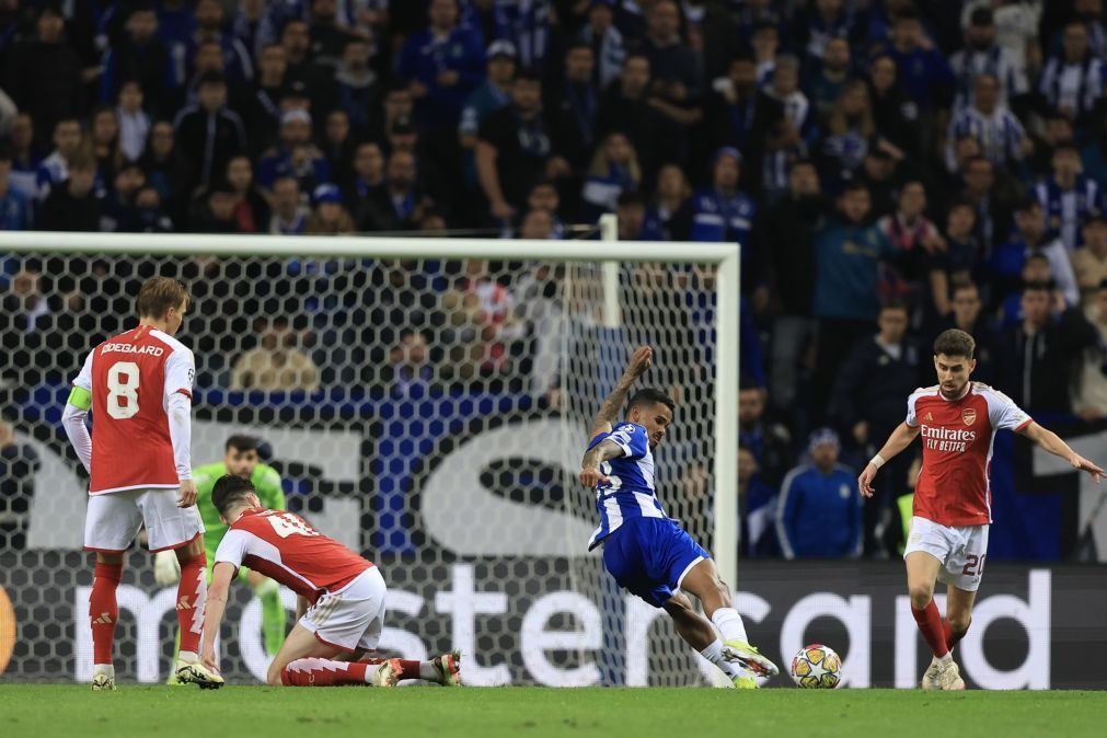 FC Porto vence Arsenal com golo de Galeno aos 90+4 minutos