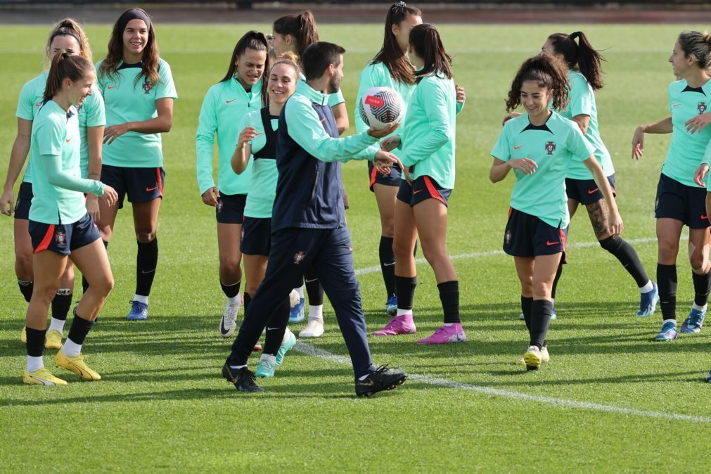 Portugal com Bósnia, Irlanda do Norte e Malta na corrida ao Europeu2025 feminino