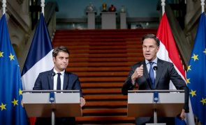França expressa apoio a neerlandês Mark Rutte para liderar NATO