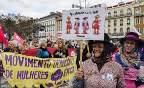 Dia Internacional das Mulheres marcado por marchas em onze cidades portuguesas