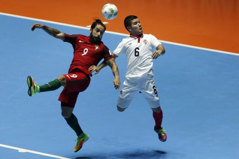 Seleção de futsal vence Eslovénia 2-0 em teste para o Euro2018