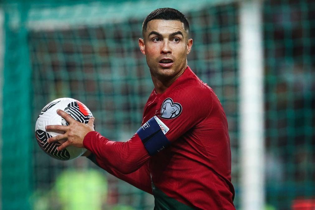 Ronaldo e mais sete falham particular de Portugal com a Suécia