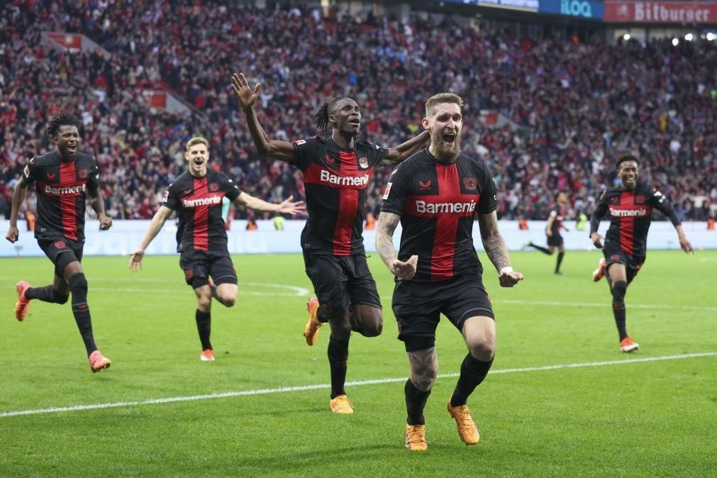 Virtual campeão Bayer Leverkusen resgata ponto frente a Estugarda nos descontos