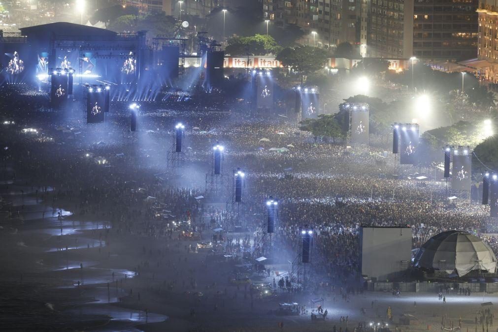 Concerto de Madonna transforma Copacabana em enorme pista de dança