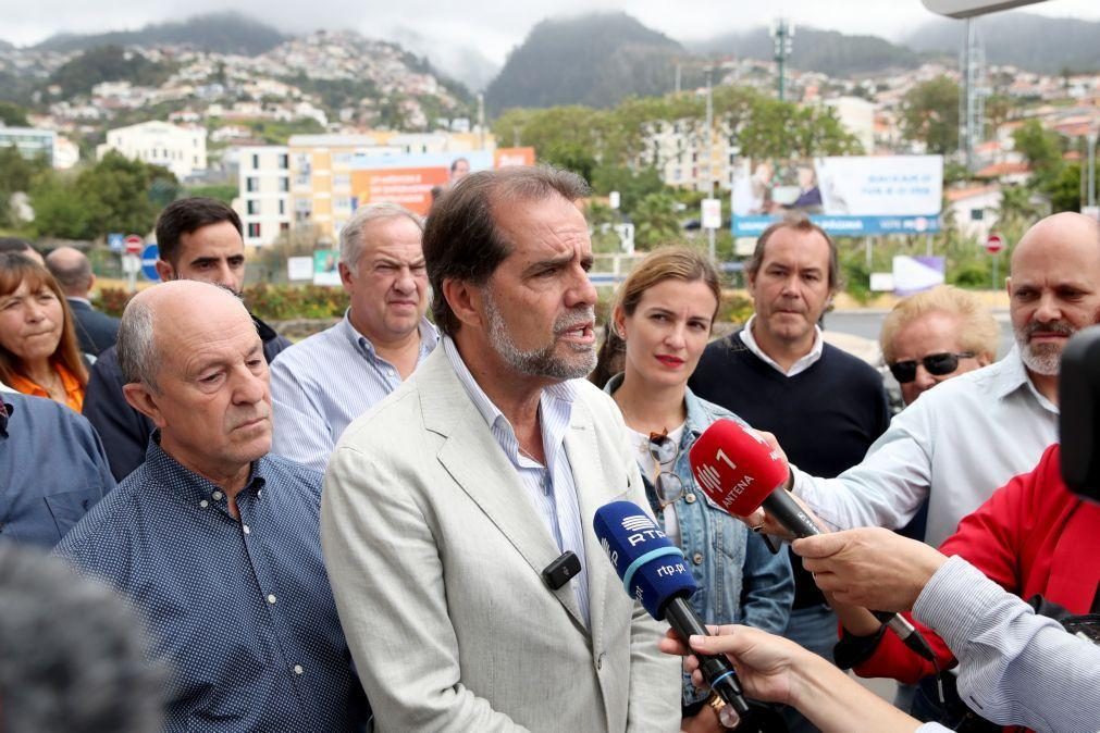 Eleições/Madeira: Albuquerque vai anunciar investimentos porque não é 