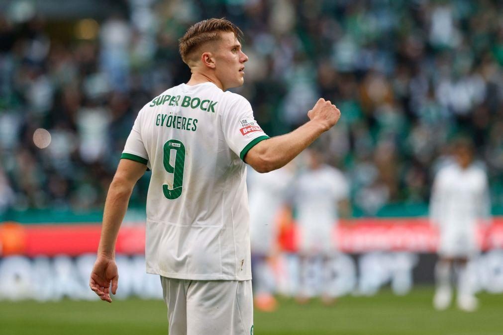 Gyökeres eleito jogador do mês de abril da I Liga de futebol