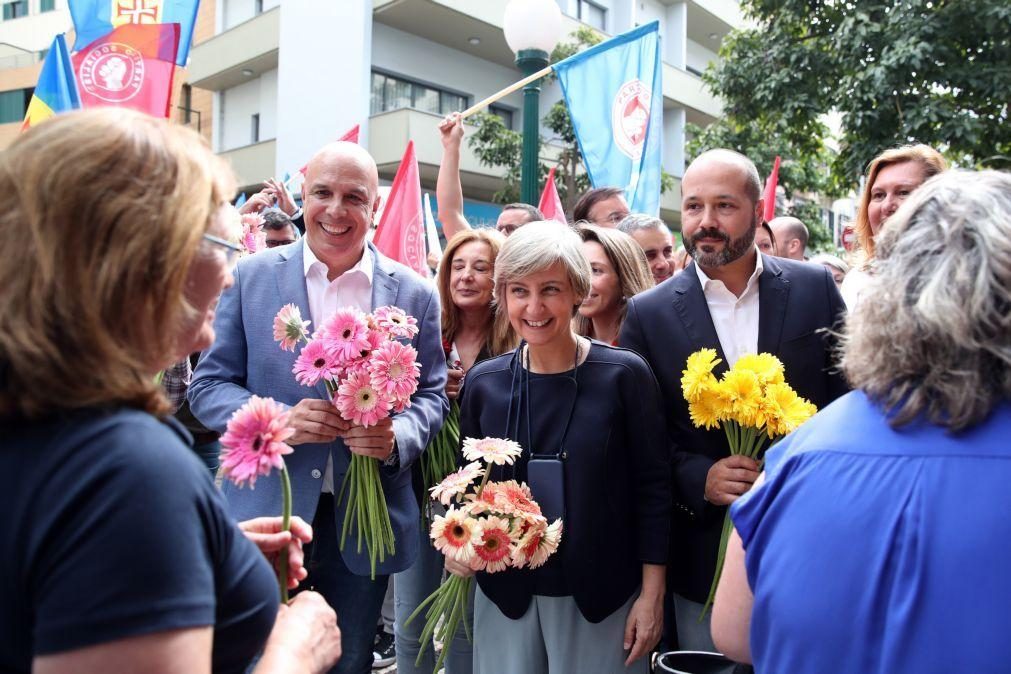 Marta Temido expressa apoio incondicional e espera solução de paz